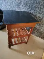 Teakwood table 24 inch by 24 inch height 30 inch