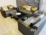 7 Seater Sofa set with Table in very good condition
