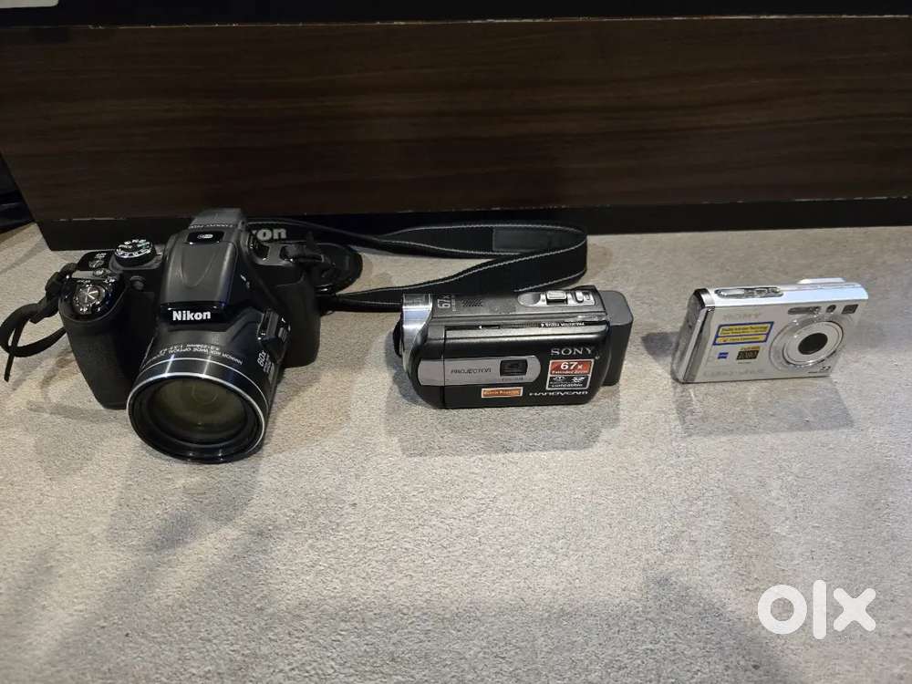Nikon camera & Sony camera