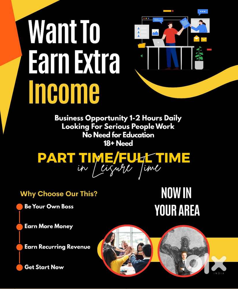 Part Time/Full Time in Leisure Time  Be Your Own Boss