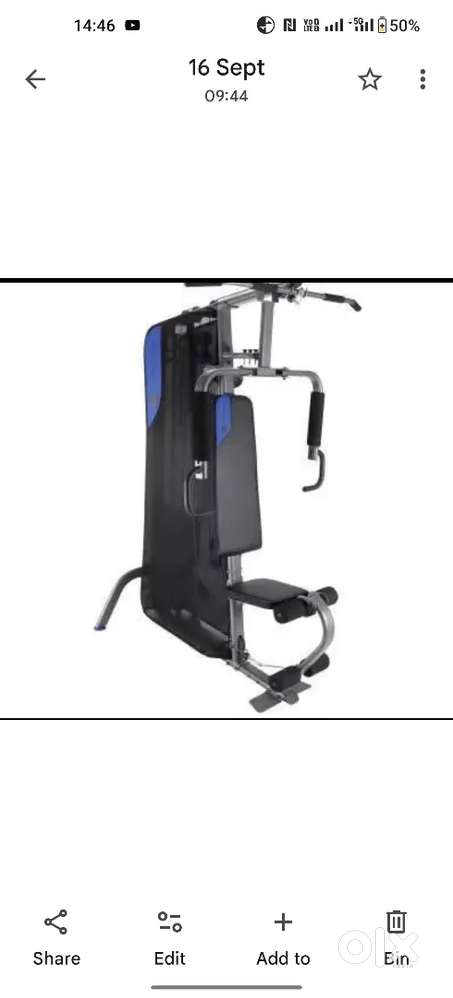 Domyos multipurpose machine