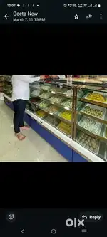 Sweet counter full shop