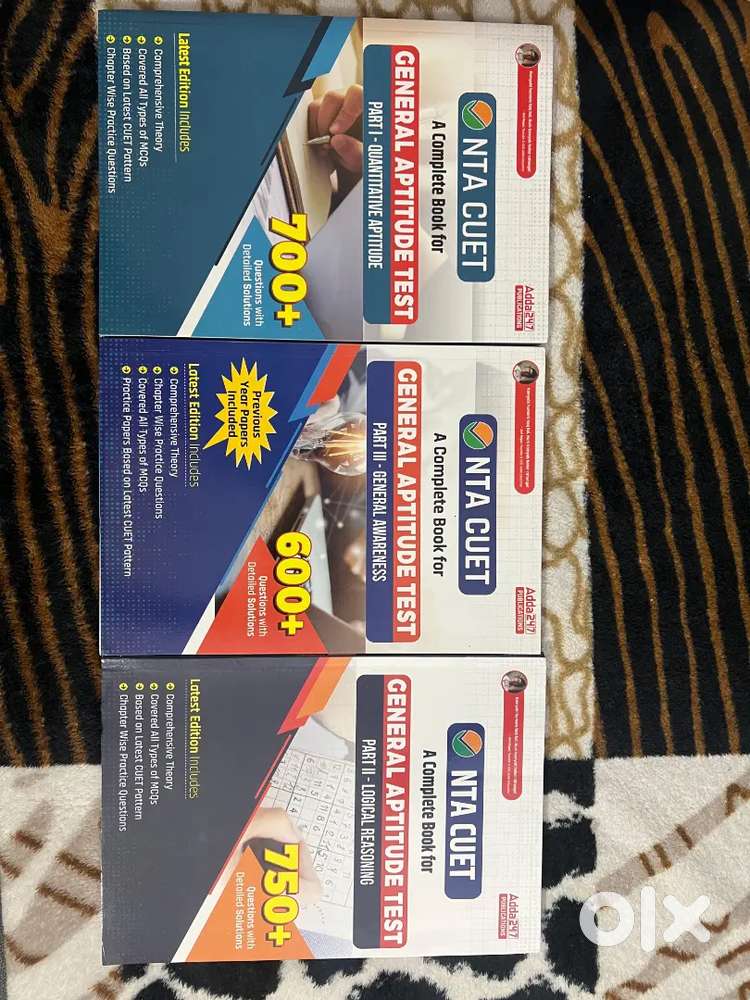 CUET ADDA general test 2026 books