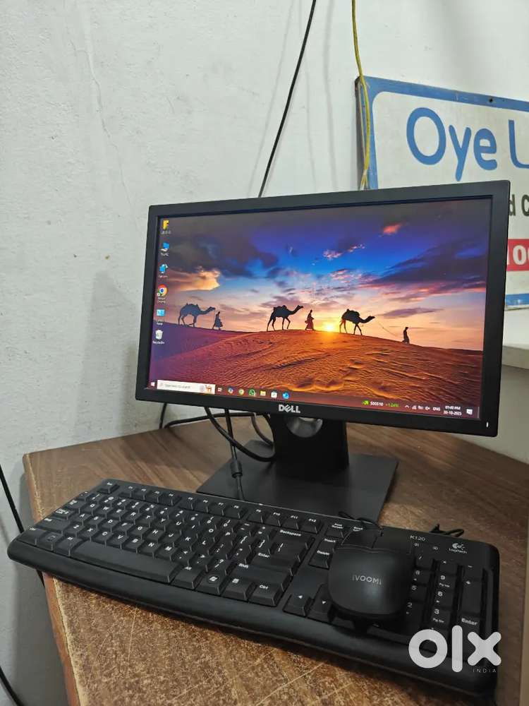 FAST WORKING HP COMPAQ 6200 MODEL CPU I5-2ND GEN 8/500 19 INC MONITOR