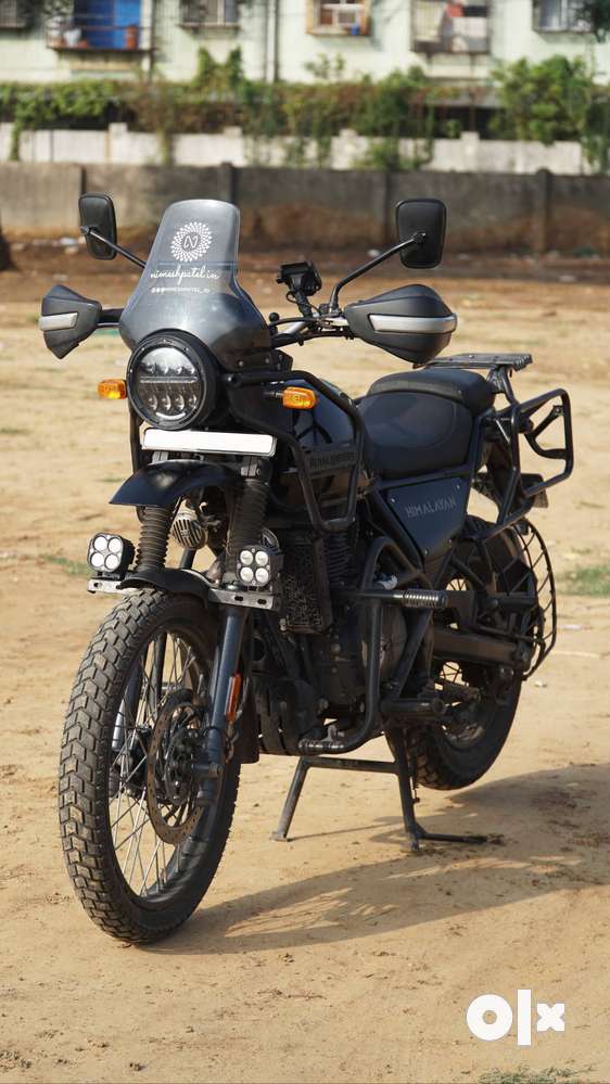 Royal Enfield Himalayan Granite Black with Accessories