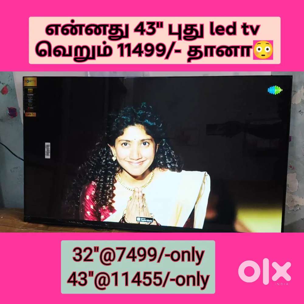 Book now @ imported 43 inch smart led tv just 11344