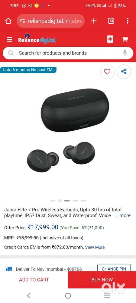 Jabra earbuds Samsung buds best price
