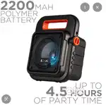 Boat Party Pal Speaker 4.5 hrs battery backup