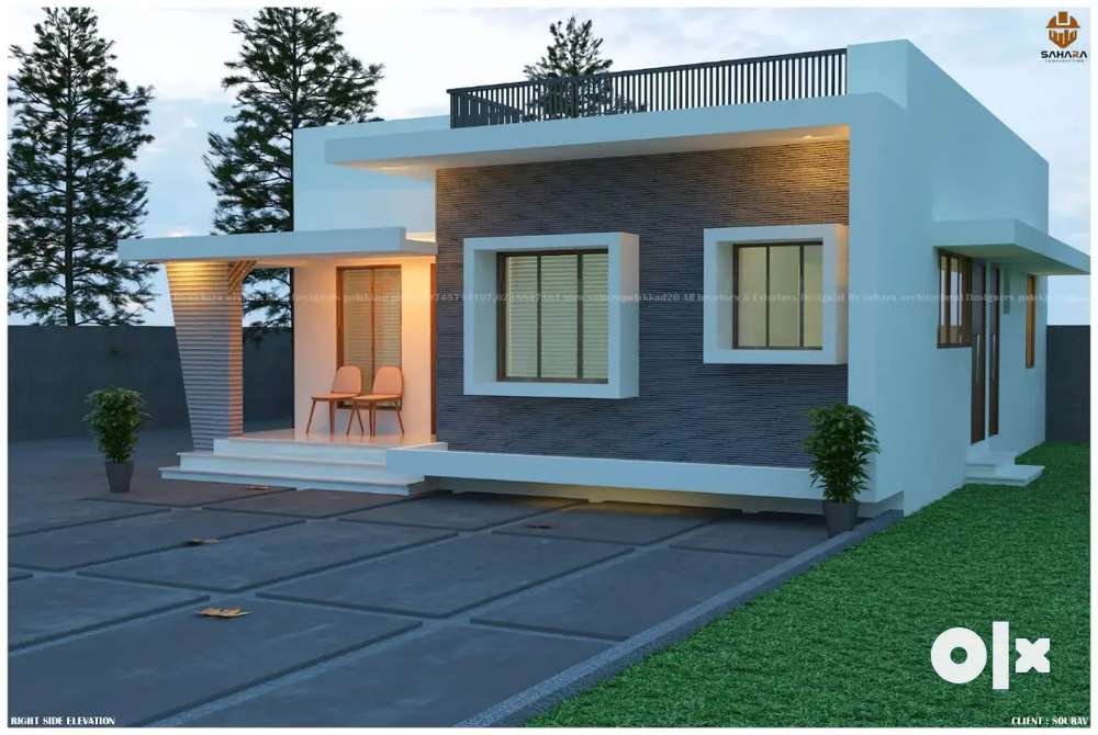5 Cents & 800 Sqft Villa's Just 25 Lakhs ( Compound Wall & Open Well )