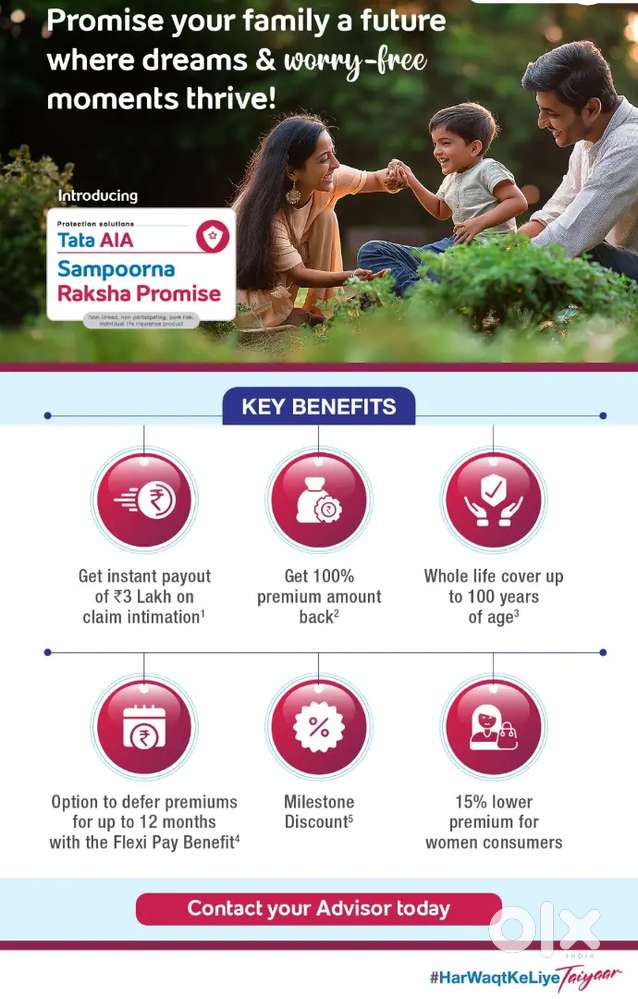 Get ₹1 Crore Term Insurance @ Just ₹500/month – Compare Top Insurers