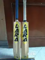 Full size leather bat Kashmiri willow