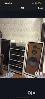 sony amplifier with 2 tower speaker