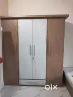 New bed and wardrob with swastik group