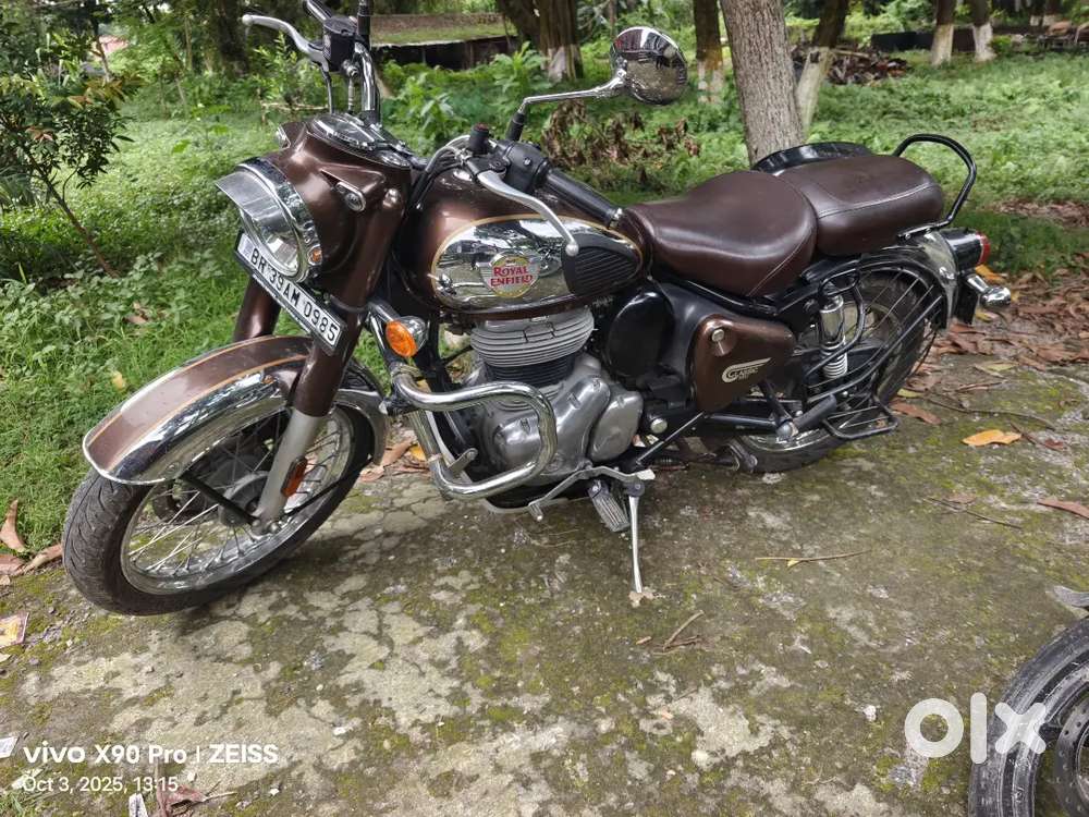 Classic reborn 350 Chrome with bronze