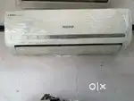 Voltas 1 ton split AC with warranty and good condition