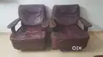 Sofa set browun coller