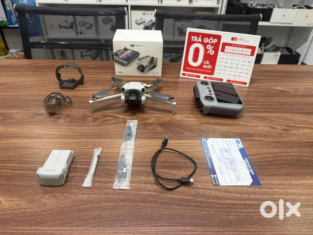 DJI Mini 4 Pro Drone for DJI Mini 4 Pro Fly More Combo with RC2 4K HD