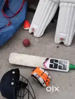 Cricket Kit - Bat Ball Pad Helmet Glives