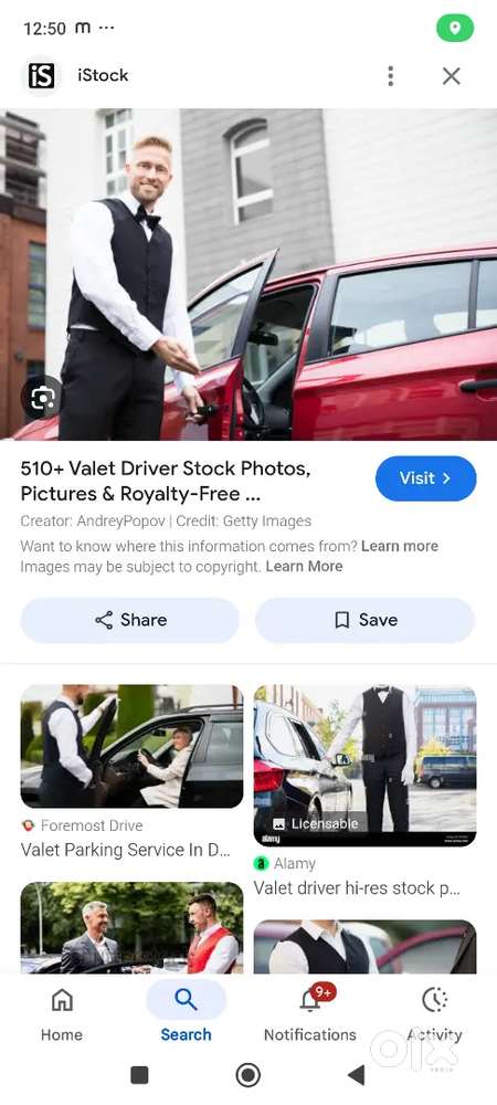 Need valet driver to all type of car in assagaon n morjim