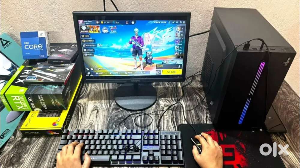 Full PC setup i5 8gb