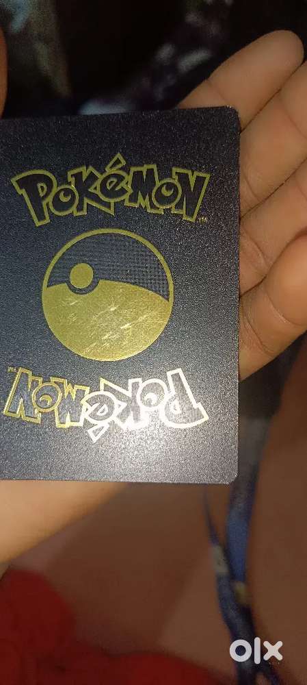 Black pokemon card