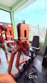 Leg workout machines