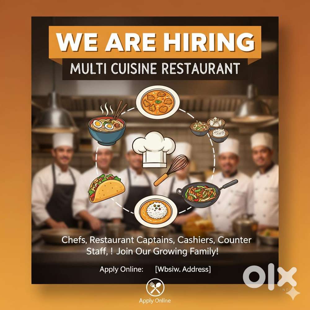 Cashiers, restaurant captain