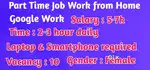 Part time job in varanasi