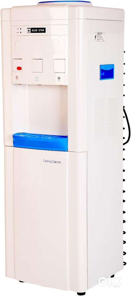 Blue star water dispenser with cooling cabinet