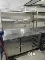 Restaurant grade counter with Fridge