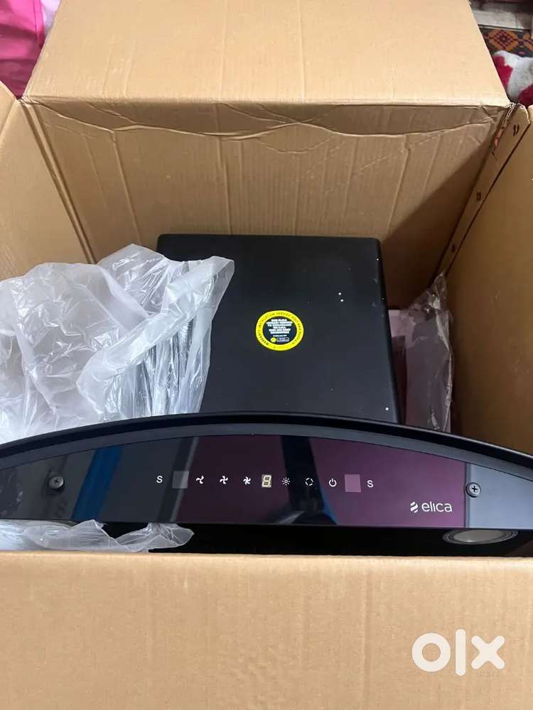 ELICA CHIMNEY KFL HAC TOUCH 60 MS NERO