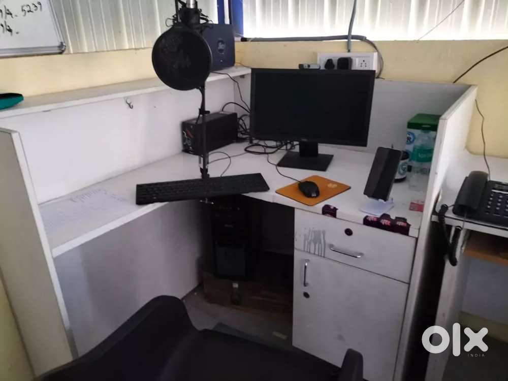 computer table , office table, light board and tvs xl