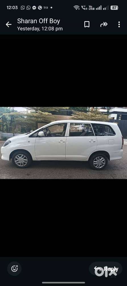 Toyota Innova 2009-2011 2.0 GX 8 STR, 2011, Diesel