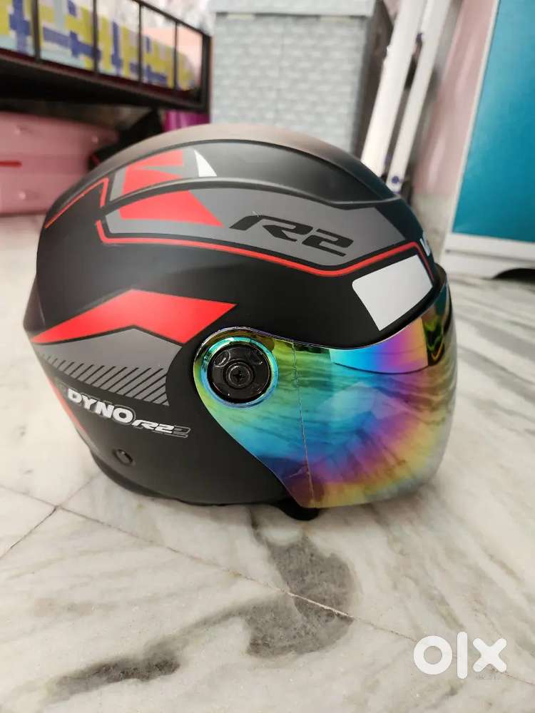 Open face helmet