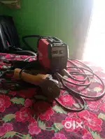 Welding machine aur grinder
