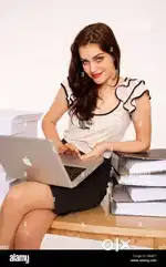 Female  Secretary Come Admin