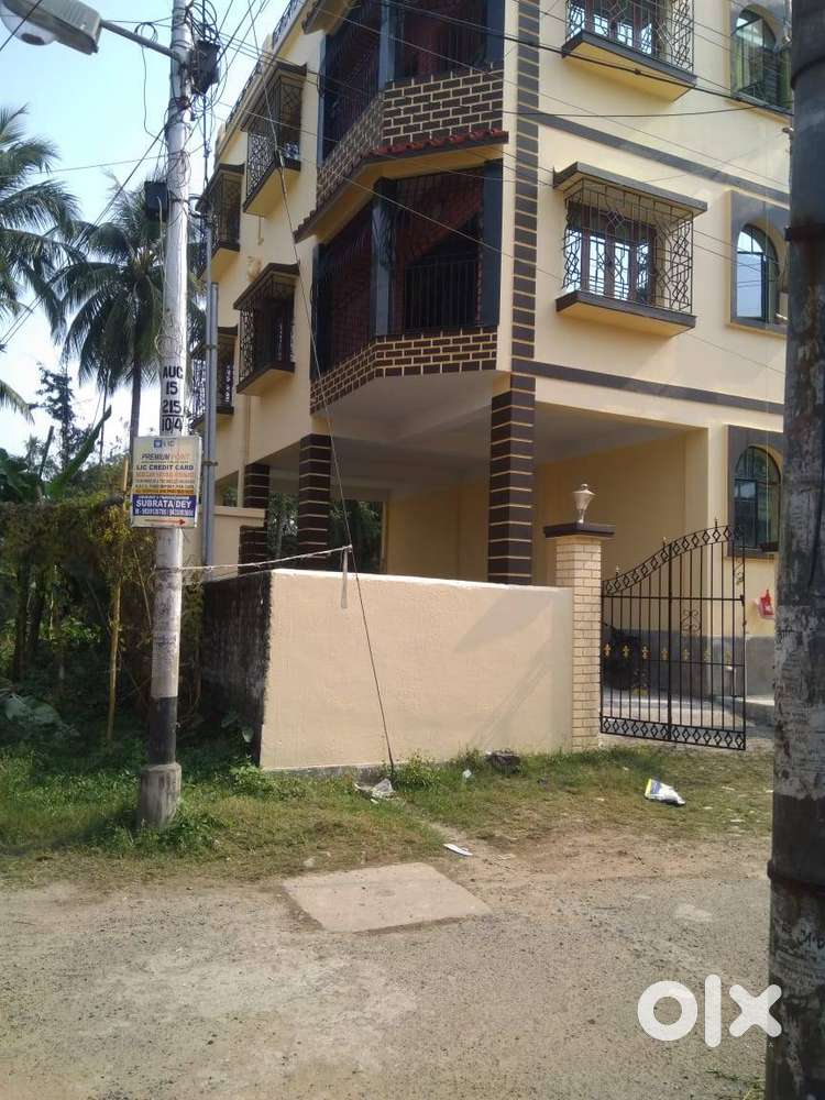 2 bed room, 2 bath, new flat at 12C/1 Bus Stand. Shibrampur Behala