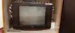 LG tv in black colour