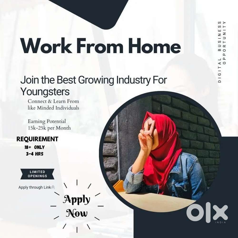 Part time - work from home - 10 pass can apply