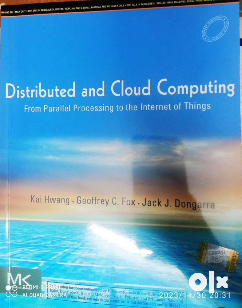 Distributed and cloud computing- Kai Hwang Author