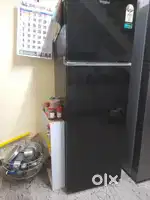 Double door fridge & cot