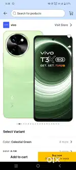 Vivo t3x 5g 8 128 good kandishan