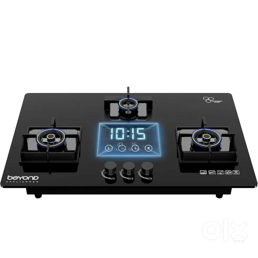 New Three Burner Gas Stove with Timer