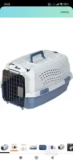portable pet carrier, foldable metal cage