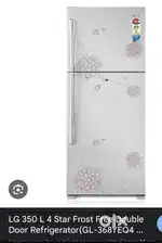 LG refrigerator 350 Ltr double door