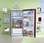 Haier 165L Direct cool refrigerator