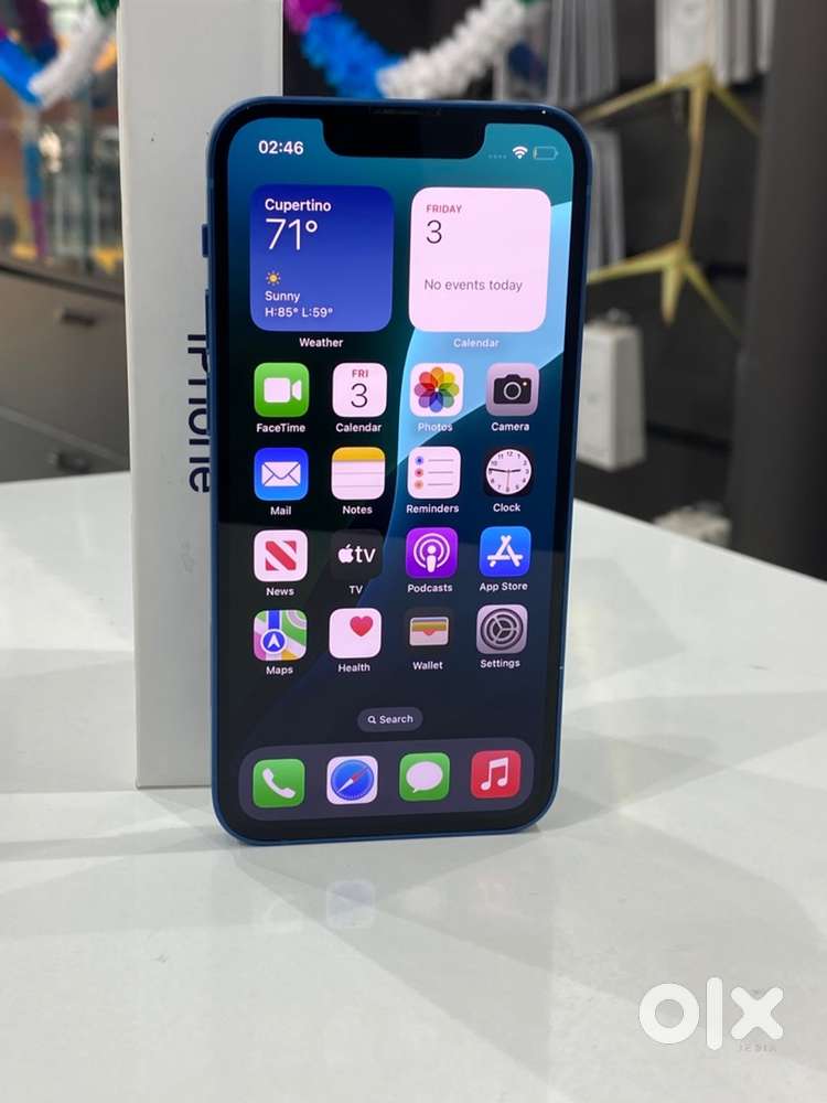 Iphone 13mini 128gb blue colour with bill 3months warranty
