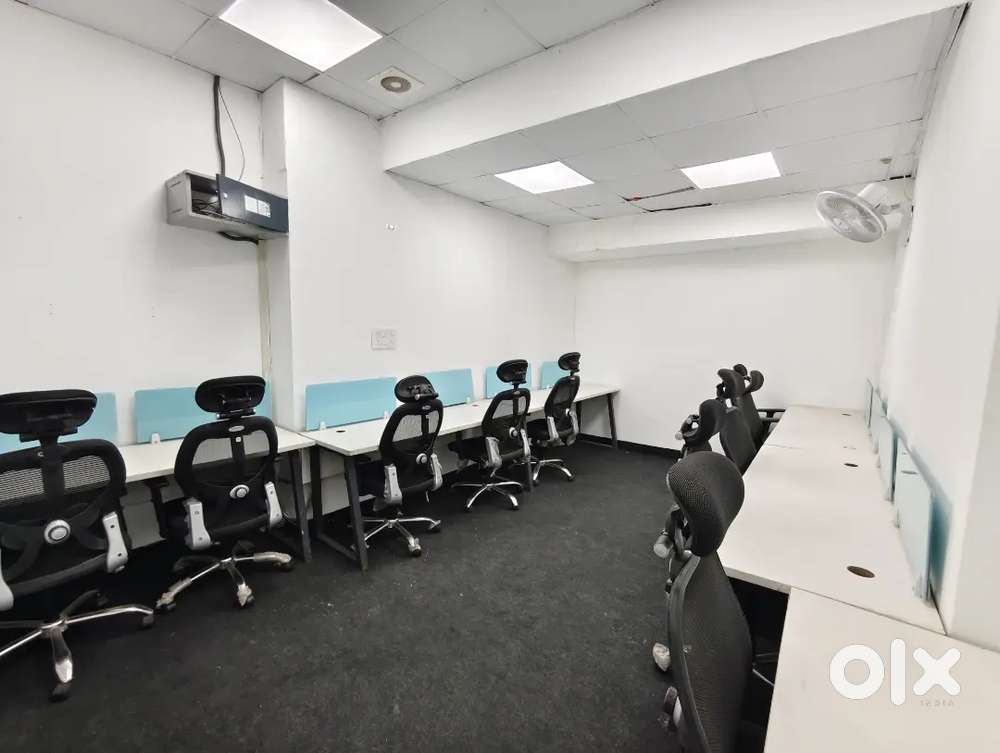 10 seater office with Boss cabin for rent