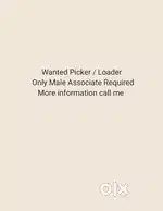 Wanted Picker Loader - Khadki