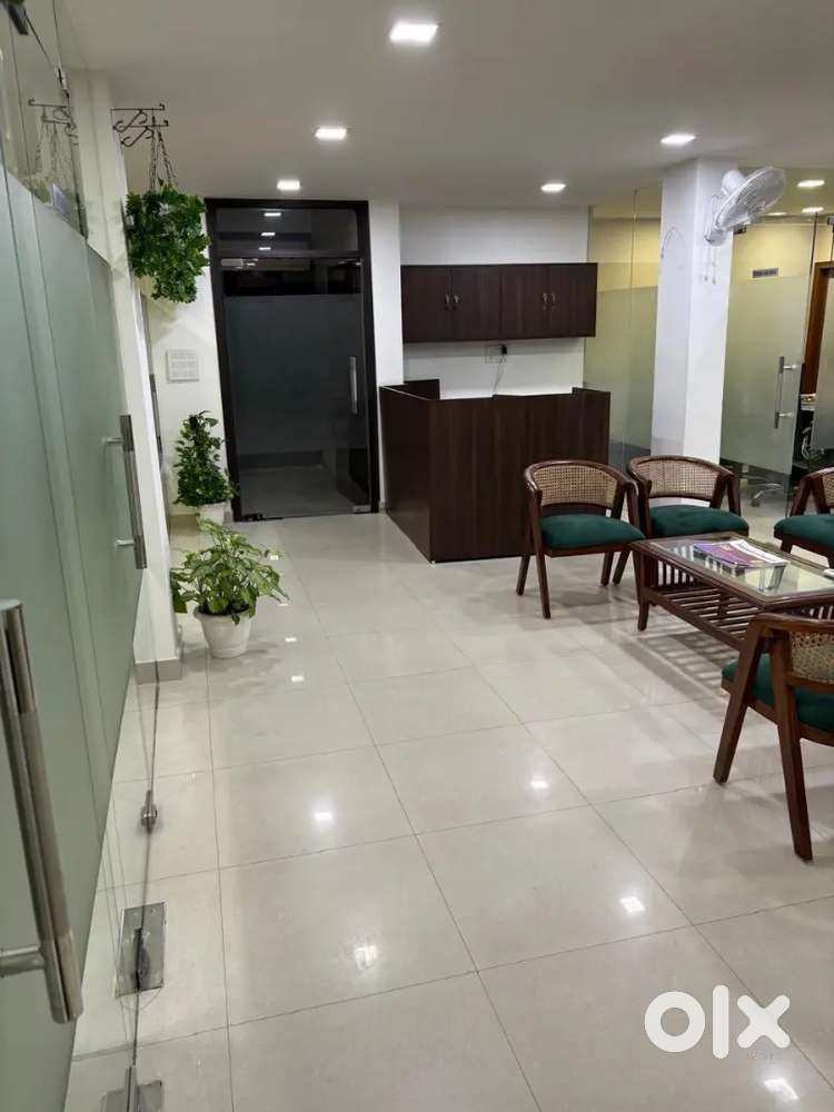 Fully furnished office space available in rent